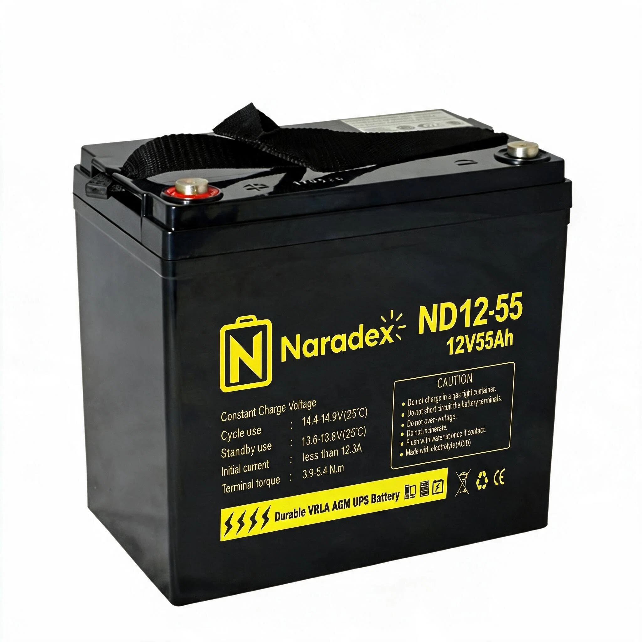 ND12-55 | 12V 55Ah AGM Battery